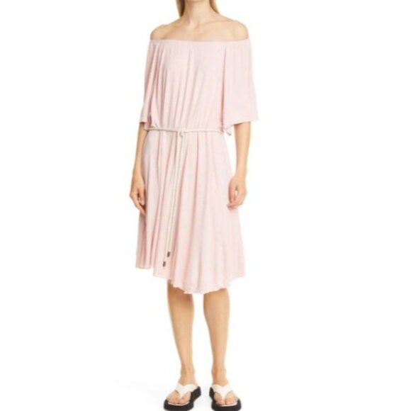 NWT ATM  Off The Shoulder Dress - Picture 1 of 9